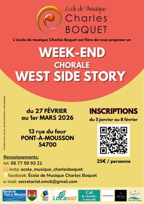 Week-end chorale « West Side Story »