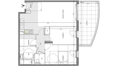 Appartement - 68 m² - 3 pièces