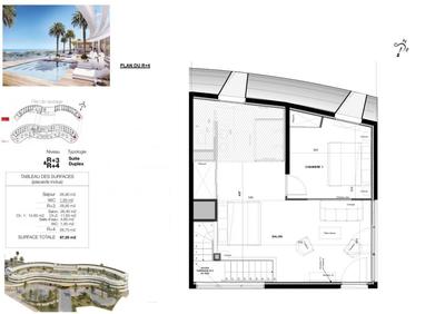 Appartement - 87 m² - 3 pièces