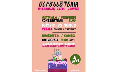 4eme anniversaire d'Espelletenia-ren 4.urtebetetzea