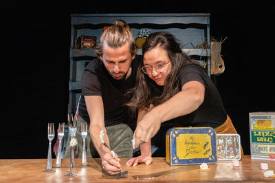 Saison culturelle - la ferme des animaux - Compagnie la Fleur du Boucan d’après l’œuvre de George Orwell