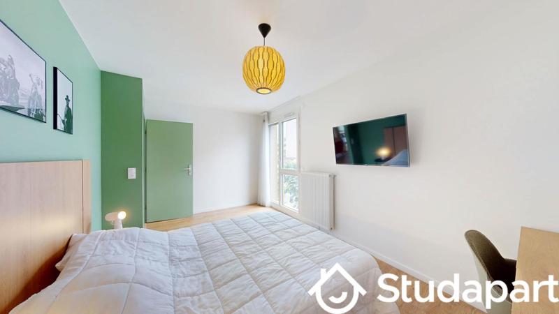 Chambre - 55 m² - 1 pièce