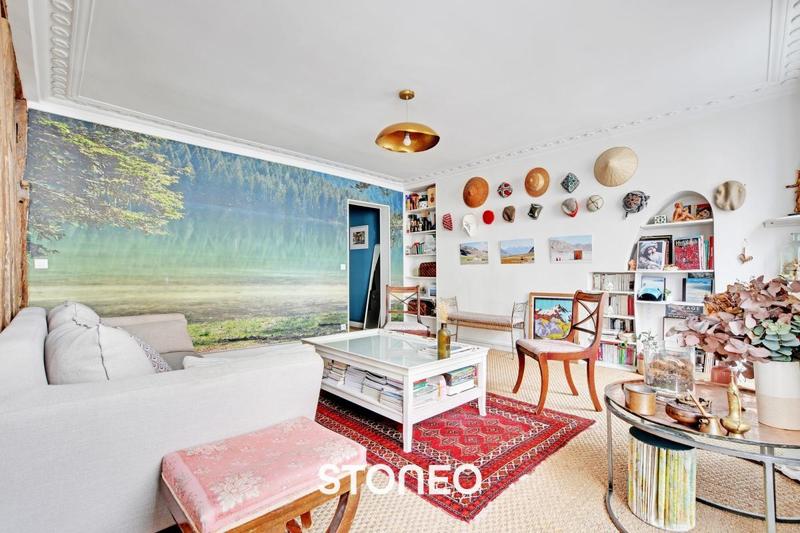 Appartement ancien - 77 m² - 3 pièces