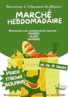 Marché de Villeneuve-Lès-Beziers