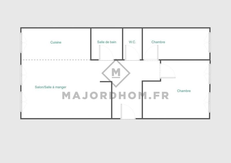 Appartement - 73 m² - 3 pièces