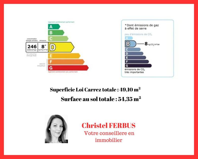 Maison - 54 m² - 2 pièces