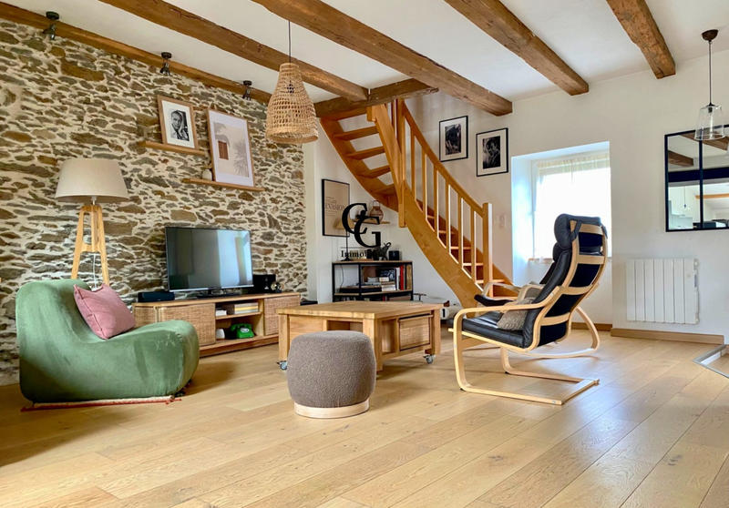 Maison ancienne - 100 m² - 5 pièces