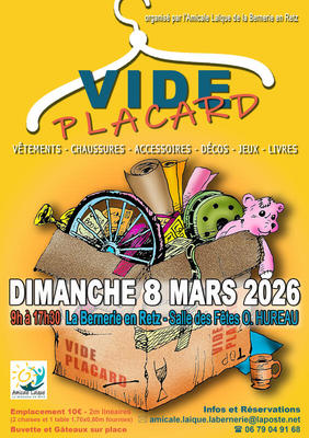 Vide-placard de printemps