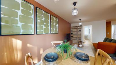 Appartement - 62 m² - 4 pièces