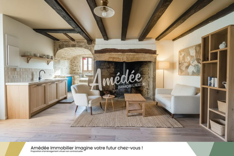 Maison ancienne - 73 m² - 3 pièces