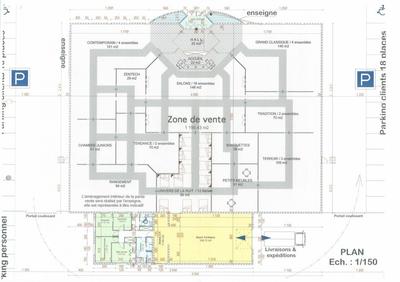 Local commercial - 1 460 m²