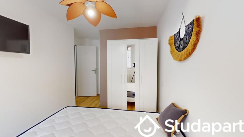 Chambre - 10 m² - 1 pièce