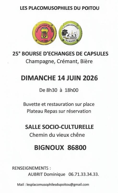 25ème bourse d'échange de capsules de champagne