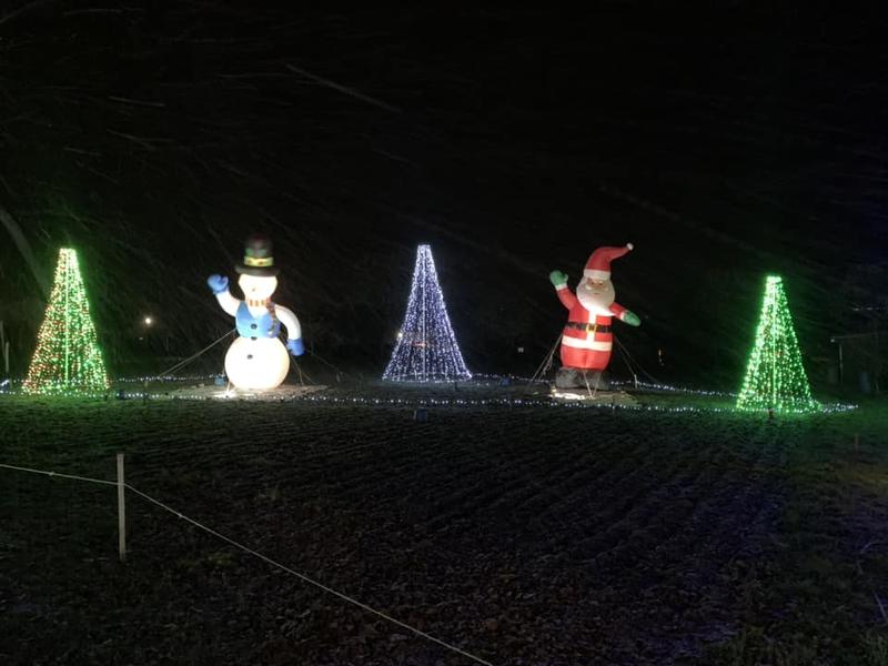 Maison avec son décor magique