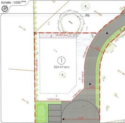 Terrain - 524 m²