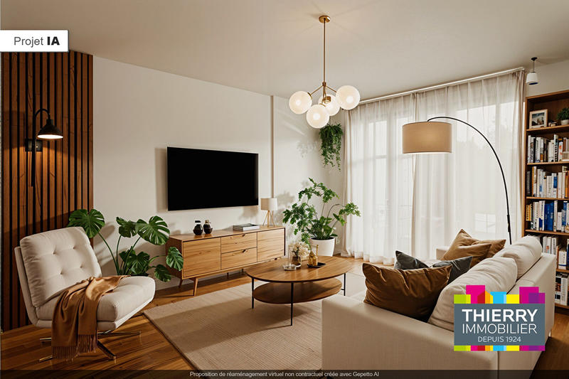 Appartement - 61 m² - 3 pièces