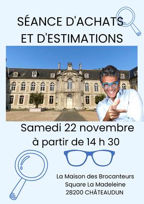 Séance d'achats et d'estimations à la Maison des Brocanteurs