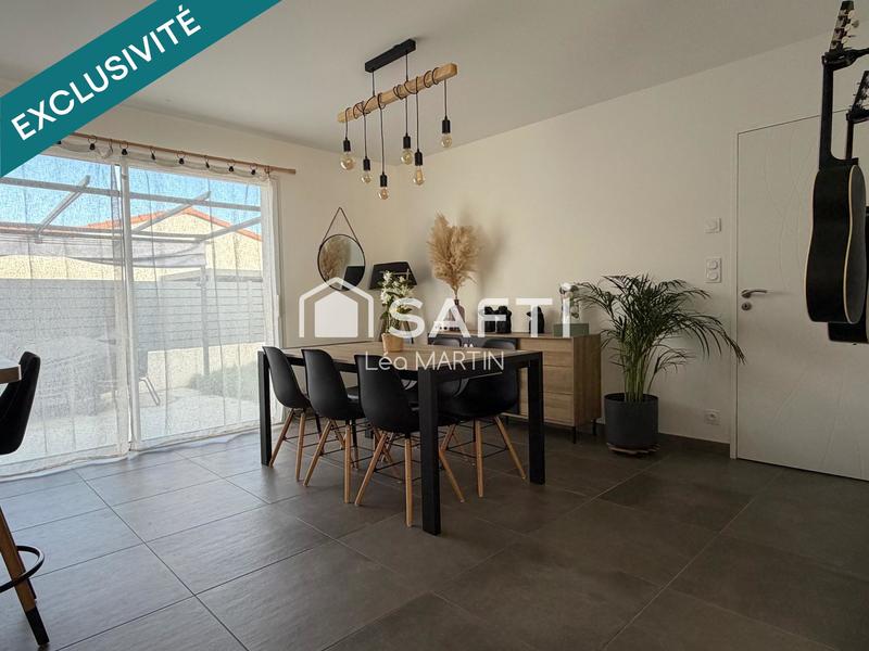 Maison - 90 m² - 5 pièces