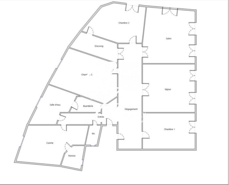 Appartement - 142 m² - 6 pièces