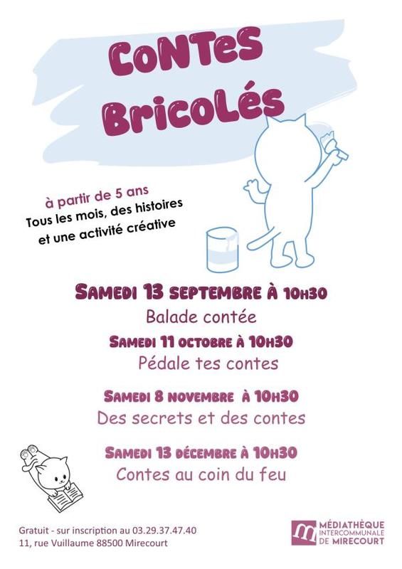 Contes bricolés - contes au coin du feu