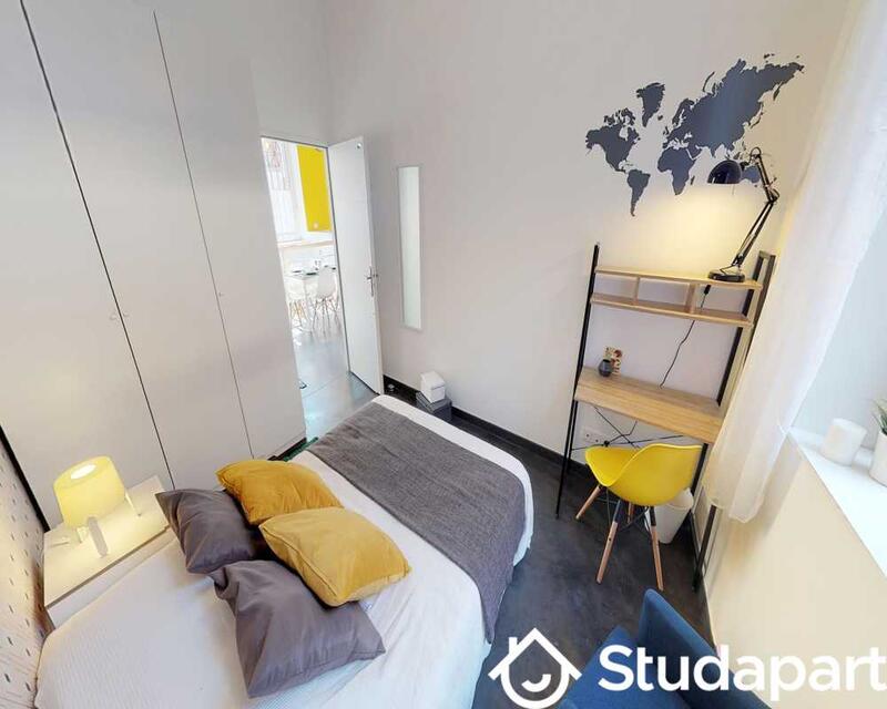 Chambre - 10 m² - 1 pièce