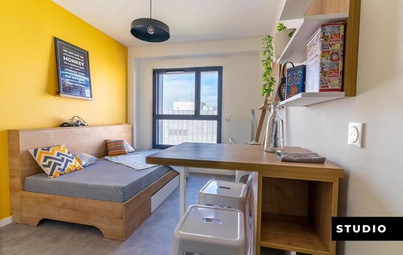 Studio - 17 m² - 1 pièce