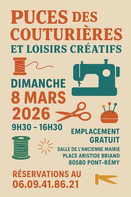 Puces des couturières et loisirs créatifs