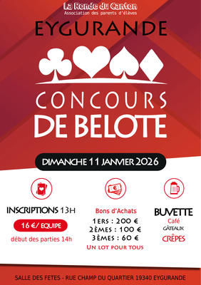 Concours de belote