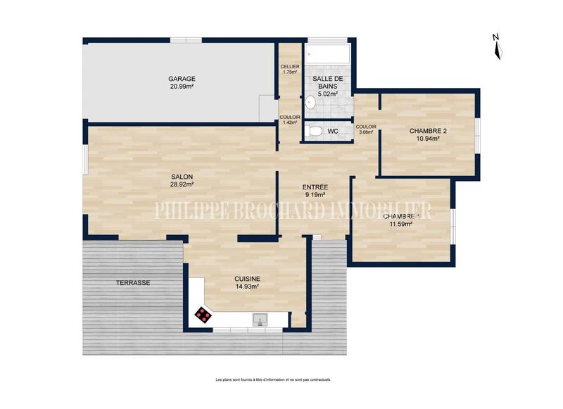 Maison - 85 m² - 4 pièces