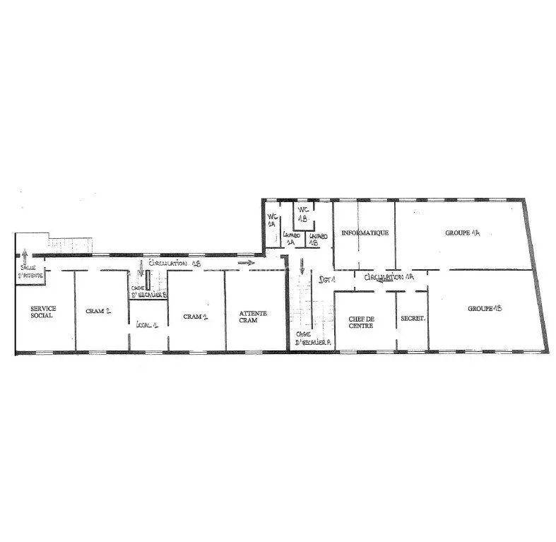 Immeuble - 875 m² - 18 pièces