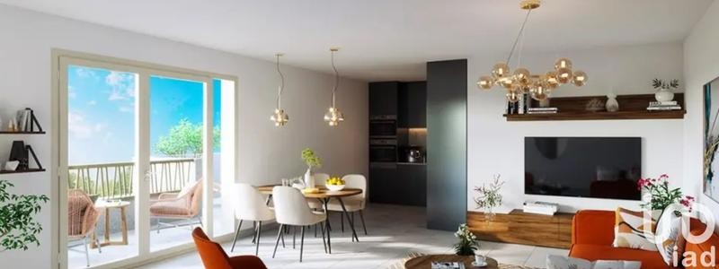 Appartement - 51 m² - 2 pièces