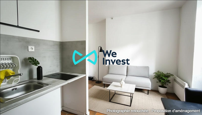 Appartement - 16 m² - 1 pièce