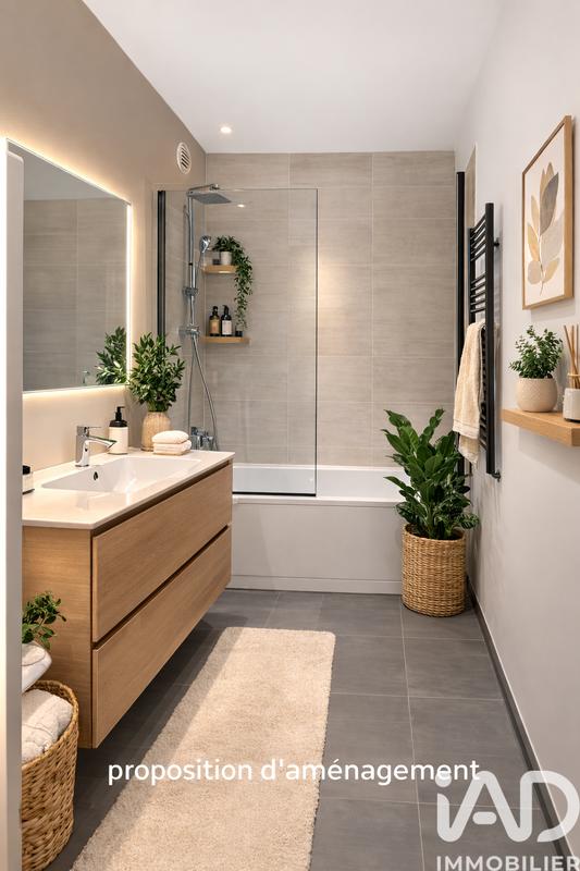 Appartement - 64 m² - 3 pièces