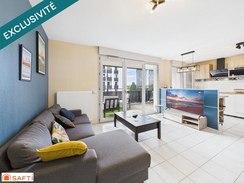 Appartement - 64 m² - 3 pièces