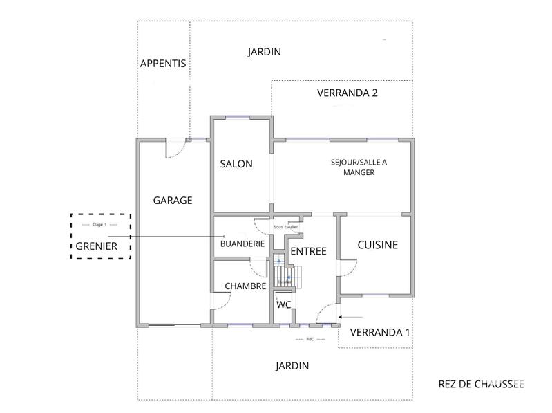 Maison - 106 m² - 5 pièces
