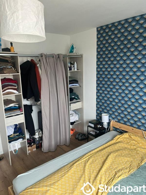 Chambre - 9 m² - 1 pièce