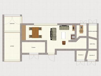 Maison - 140 m² - 6 pièces