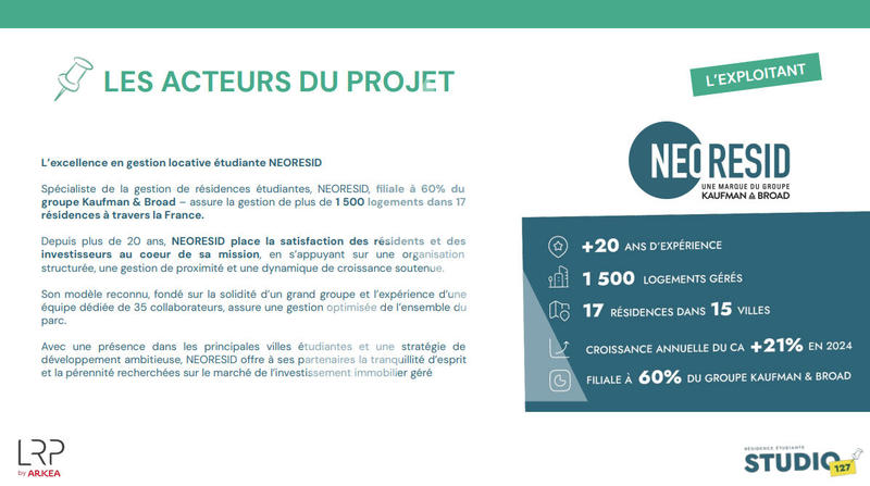 Appartement - 32 m² - 2 pièces