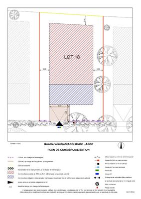 Terrain constructible - 600 m²