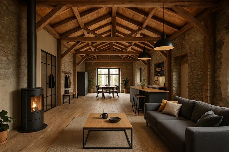 Maison traditionnelle - 220 m² - 2 pièces