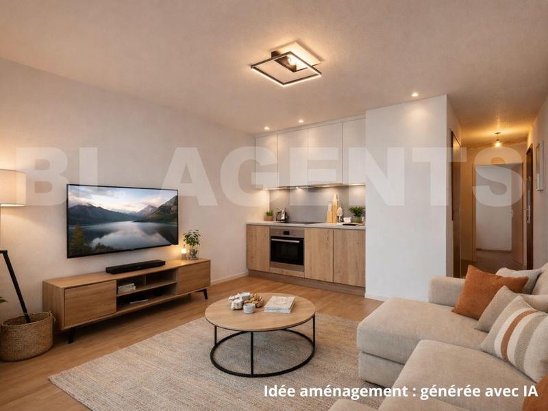 Appartement - 35 m² - 2 pièces