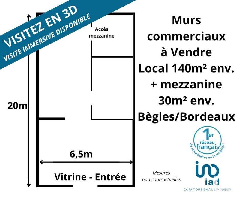 Local commercial - 140 m²