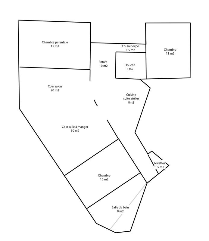 Appartement - 118 m² - 5 pièces