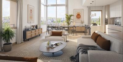 Appartement - 61 m² - 3 pièces