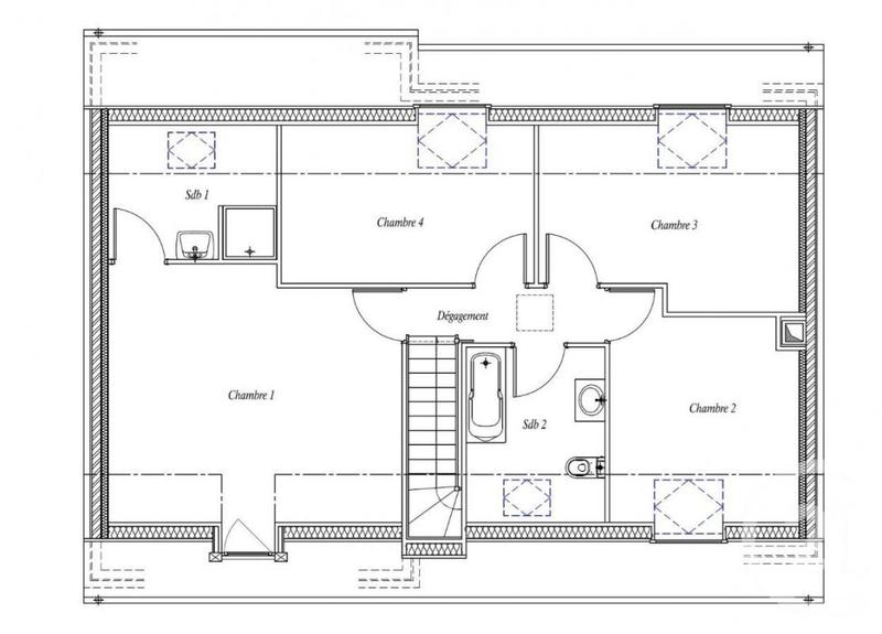 Maison - 115 m² - 5 pièces