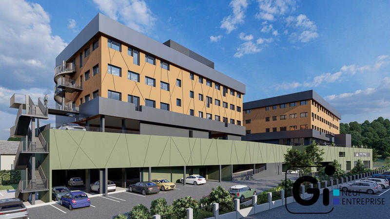 Bureau - 59 m² - 1 pièce