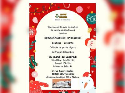 Ressourcerie éphémère - Tri-tout solidaire