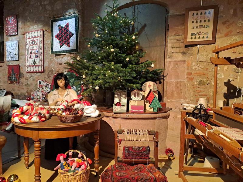 Exposition - le Noël des tissus en Alsace