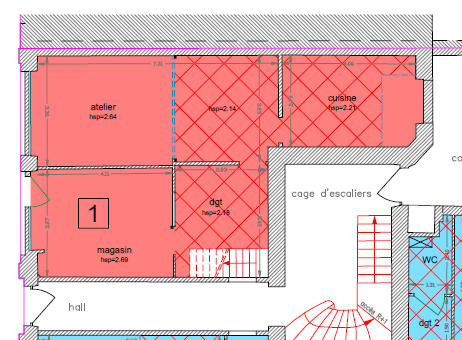 Local commercial - 58 m²