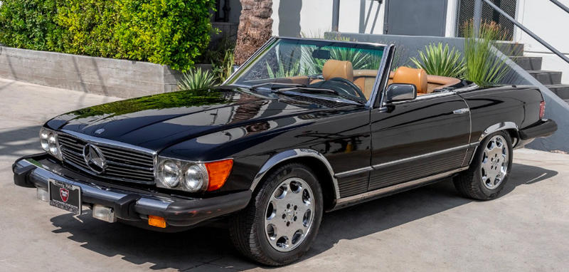 Mercedes Sl 450 450sl cpote + hard top